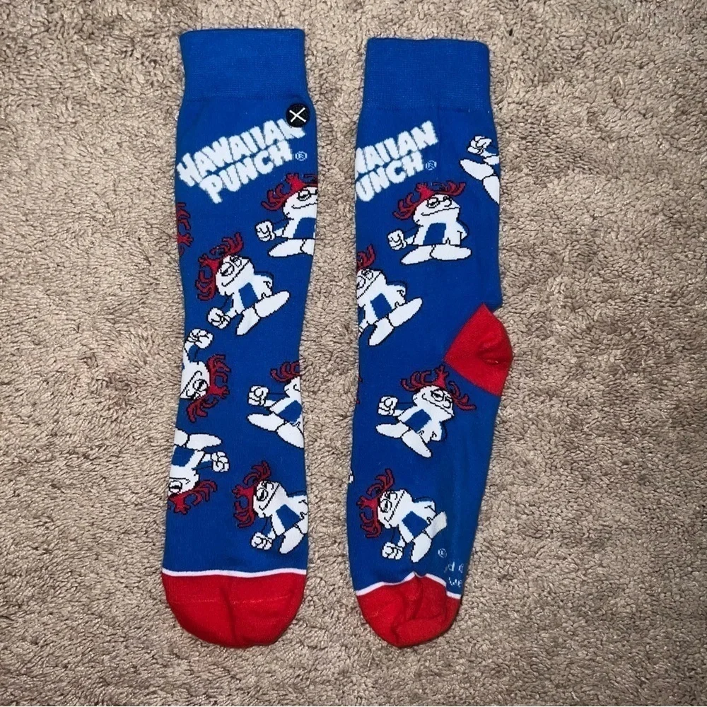 3/$25 🍄 ODD SOX Men’s HAWAIIAN PUNCH PUNCHY CREW SOCKS